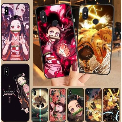 Demon slayer The Blade of Ghost Destruction Design Phone Cover For Xiaomi Redmi 4x 5 plus 6A 7 7A 8 mi8 8lite 9 note 4 5 7 8 pro