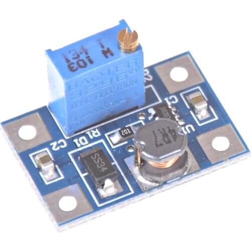 DC-DC 2-24V To 2-28V Step Up Adjustable Power Module Step Up Boost Converter 2A