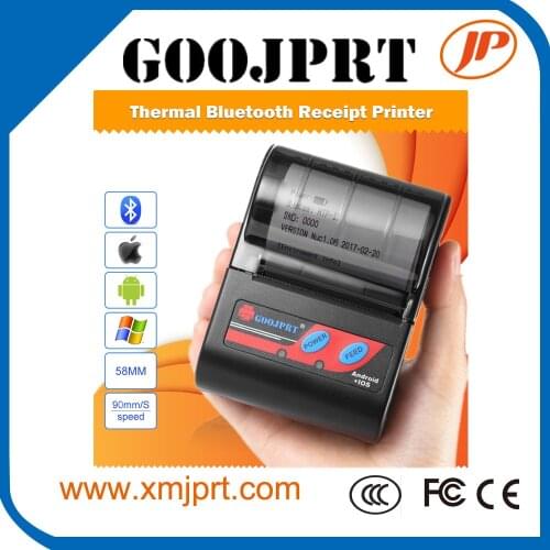 GOOJPRT MTP-2 Receipt Portable Printer Wireless Bluetooth Thermal Printer With USB Port for Android iOS Supermarket Club