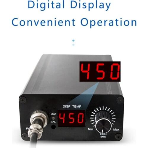 Intelligent Digital Electric Soldering Iron Welding Table Portable Constant Temperature Adjustable Mobile Home Appliance