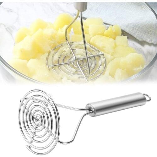 Potato Masher Professional Potato Masher Stainless Steel, Masher Kitchen Tool Potato Masher Hand For Making Mashed Potatoes