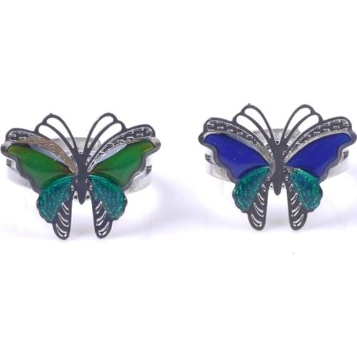 Mood Ring Temperature Change Color Ring Feeling Rings Christams party gift 2017 Girls Birthday gifts Emotion Changing Color