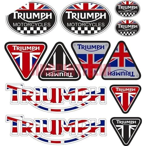 Creative Triumphs UK Badge Brand Car Sticker Decal Decor for Motorcycle Bicycle Motorcycle Accessories Laptop Helmet Trunk Wall