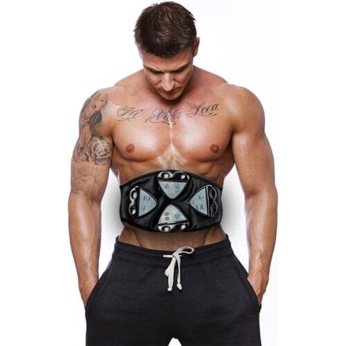 Abdominal Exerciser Muscle Stimulator Body Slimming Shaper Machine Workout Training Vibration Fitness crossfit Relaxing Massager