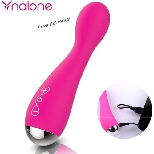 Nalone Female One Button Orgasm Vibrating Rod 7 Frequency Stimulate Powerful Sex Vibrator Nipple Massager for Women and Couples