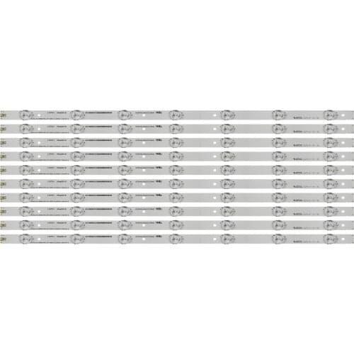 NEW kits 10PCS LED Backlight Strip 7 Lamps For Hisense_55 HD550DU-B52_10X7_3030C_V0_20151012 55H8C 55K3300UW H55m3300 H55M3000