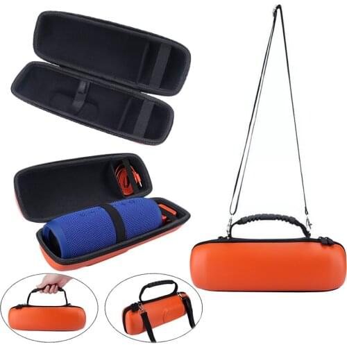 New EVA Hard Case For JBL Charge 3 Travel Protective Cover Case for jbl charge3 Bluetooth Speaker Extra Space Plug & Cables Belt