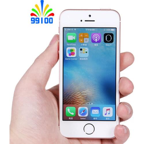 Used Original Apple iphone SE Unlocked 4G LTE 4.0' Screen A9 CPU 2GB RAM 16GB/32GB/64GB ROM Fingerprint
