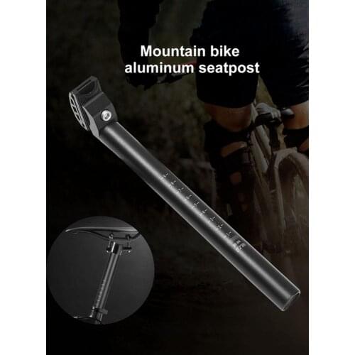 Bicycle Seatpost For Mountain Bike Adjustable Seatpost Aluminum Seat Tube For Most MTB Mountain Road Vehicles