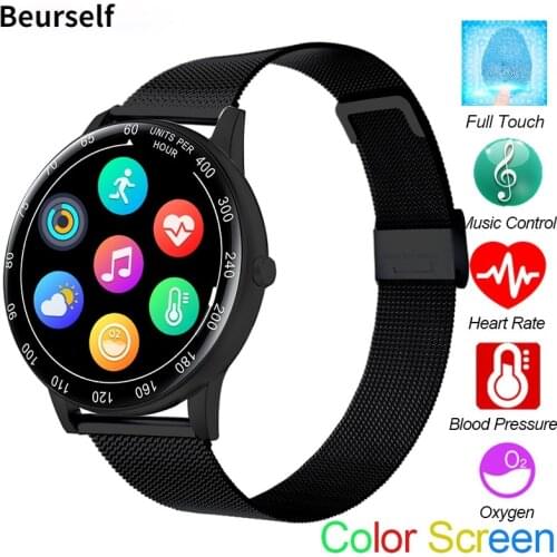 Smart Watch H3 Music Control Activity Tracker Heart Bracelet Rate Oxygen Monitor Sports Smartwatch Men Women for Android IOS