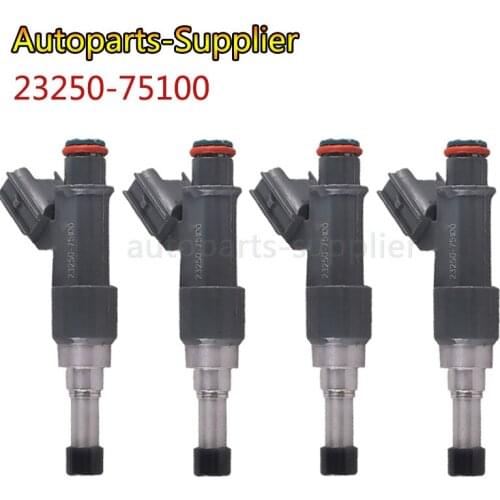 4Pcs/Lot Fuel Injector/Injection Nozzle For Toyota Prado TRJ120 OEM 23209-75100 23250-75100 Original