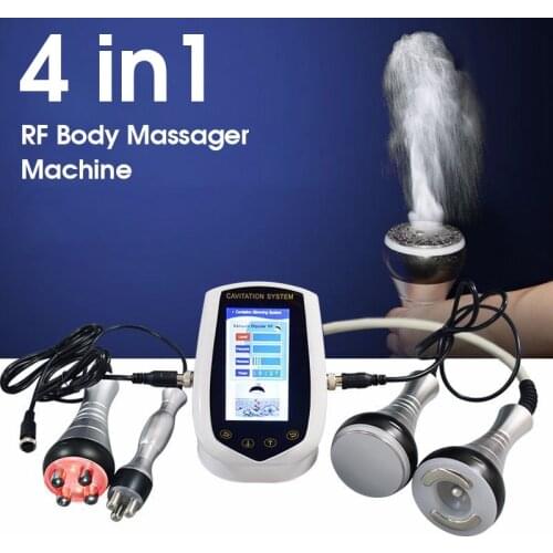 4 in 1 Ultrasonic Cavitation Machine 40K RF Body Slimming Cellulite Fat Burner Weight Loss Laser Lipo Machine Beauty Instrument