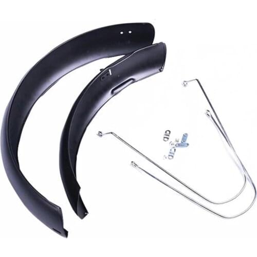 20*4.0 Snow Bike wings Electric Bicycle Front /Rear Mudguard Fat Bicycle Fender Iron Sturdy Durable Mud Guard Bike Accessories