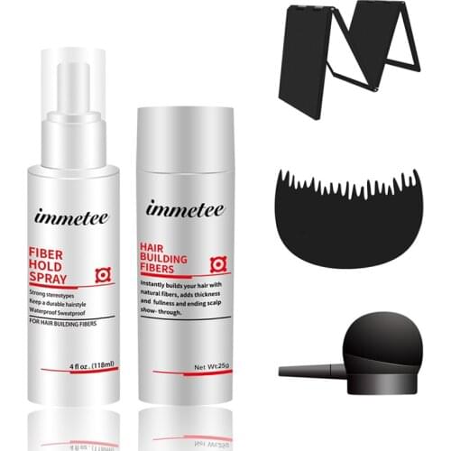 Immetee Hair Building Fibers for Thinning Hair Regrowth Your Hair Instantly Thickener for Fine Hair 28g MH88