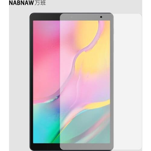 NABNAW 9H Scratch Proof Tempered Glass for Samsung GalaxyTab A 10.1 inches 2019 SM-T510 Ultra Clear Screen Protector HD Film