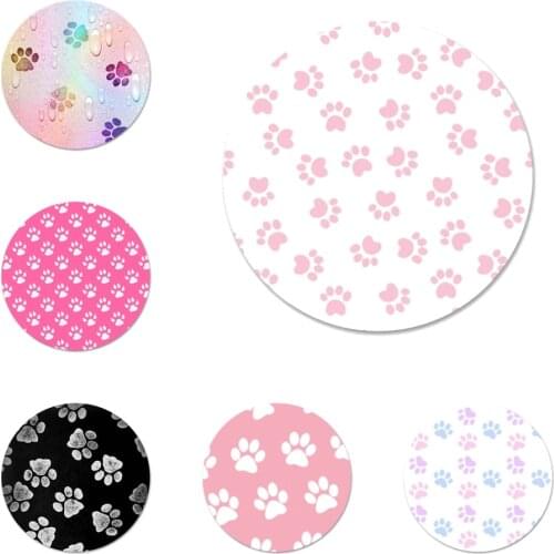 Dog Footprint Paw Badge Brooch Pin Accessories For Clothes Backpack Decoration gift