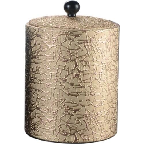 1.3L Stainless Steel Ice Bucket Leather Ice Bucket European Style Wine Red Wine Bar KTV Supplies Champagne Bucket