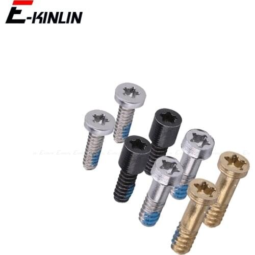 10pcs Torx Screw 5 Point Star Tail Plug Pentalobe Bottom Screws For iPhone 4 4S 5 5S SE 5C 6 6S 7 Plus