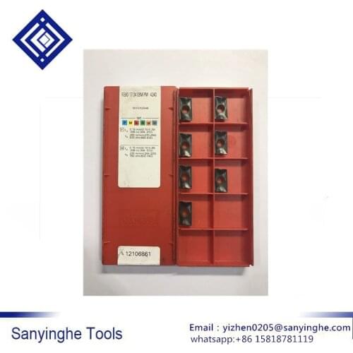 Free shipping high quality sanyinghe 50pcs/lots R390-170408M-PM 4240 cnc carbide milling insert