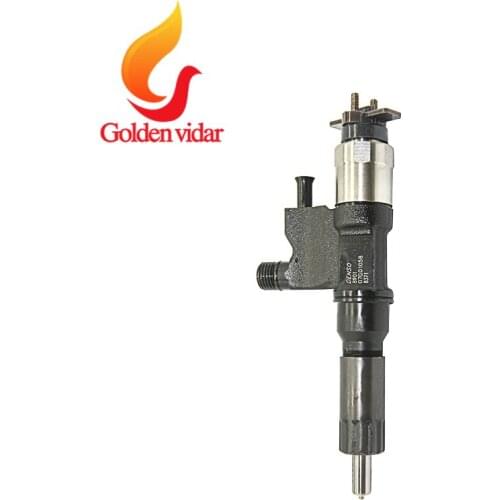 6pcs/lot High performance injector 095000-8901, Common rail diesel fuel injector, For DEN, for nozzle DLLA158P1096, for Sumitomo