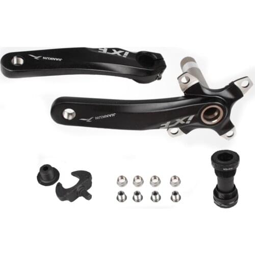 7075 Alloy Mountain Bike Crankset 104BCD Bike Cranksets 170mm Bicycle Crank 32/34/36/38T