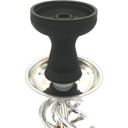 1Pcs Silicone Hookah Bowl Large 1 Hole Shisha Nargile Cazoleta Chicha Accessories OEM Wholesale Sheesha Narguile Cachimbas