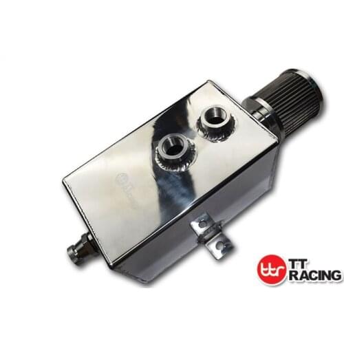 3L_OT_PO - 3L Aluminum Oil Catch Can Tank Reservoir Filter Drain Tap Breather Baffled 10AN