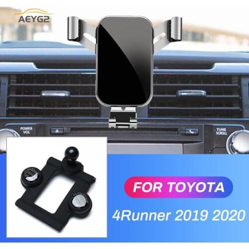 Car Mobile Phone Holder For Toyota 4Runner 2019 2020 Air Vent Mount Navigation Special Bracket 360 Degree Gravity Phone Stand