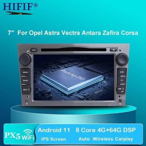 DSP Car Multimedia Player GPS Android 11 2 Din DVD Automotivo For OPEL/ASTRA/Zafira/Combo/Corsa/Antara/Vivaro Radio FM DSP DVR