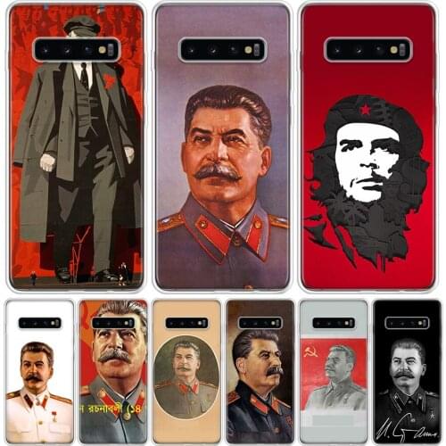 Russian Stalin Ussr Cover Phone Case For Samsung Galaxy S10 S20 Ultra Note 10 9 8 S9 S8 J4 J6 J8 + Lite Plus Pro S7 Coque