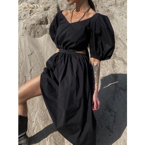 Свободные летние платья Clacive China At AliExpress