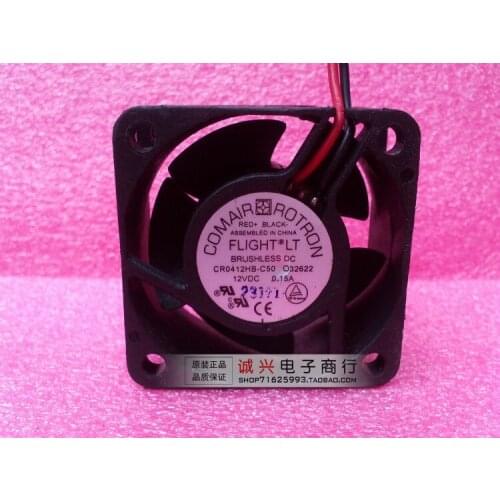 For Comairrotron 4020 cr0412hb-c50 12v 0.15a cooling fan 40 20mm