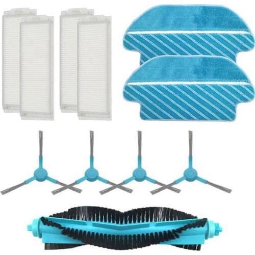HEPA Filter Roller Brush Pads Cloth For Cecotec Conga 3290 3490 3690 Vacuum Cleaner Spare Parts Side Brush Proscenic M7