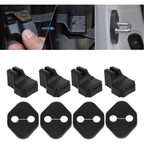 Car Door Lock Cover Stopper Protection For KIA RIO K2 Soul Hyundai Solaris Verna