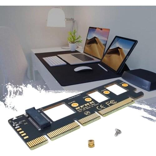 M.2 NVME SSD to PCIE 3.0 X4 X8 X16 M-Key State Drive Expansion Drive Hard Card Card Card Adapter Adapter A0V1