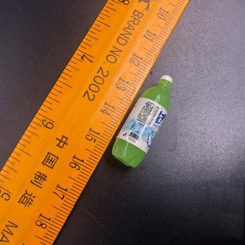 1/6 Scale Juice Bottle Models for 12''Figures Scene Accessories DIY