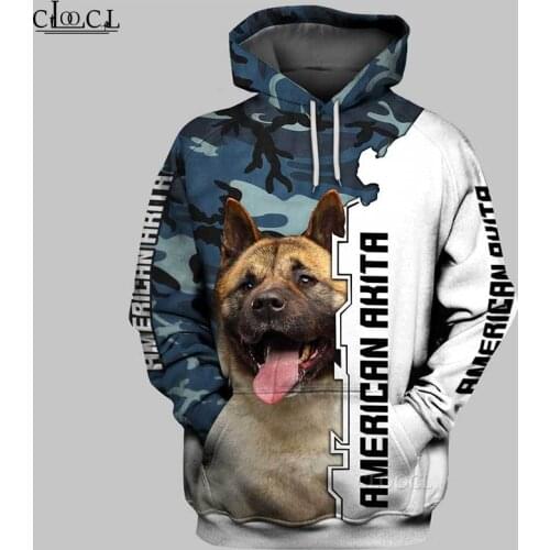 HX Newest Popular Akita Hoodie Men Women Sweatshirts 3D Print Fashion Autumn Harajuku Casual Tracksuit Drop Shipping