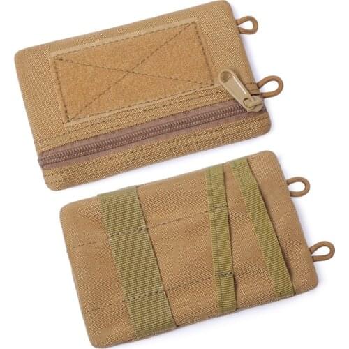 EDC Outdoor Sports Camouflage Belt Bag Tactical Coin Purse Tactical Running Portable Tool Storage Hand Bag Camping Hunt Supplies