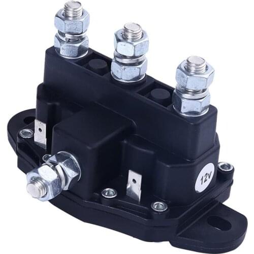 Threaded Studs 6 Terminals 12V Reversing Polarity Contactor RELAY WINCH MOTOR REVERSING SOLENOID SWITCH Car Styling