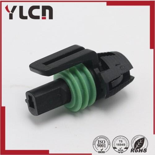 High Quality 1pin auto sensor housing plug wiring harness cable waterproof connector