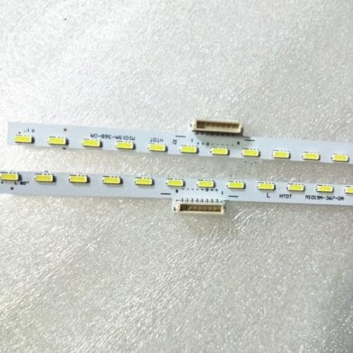 1SET=2PCS LED Backlight strip For Xiaomi L55M5-AB MI019A-367 / 368-0A MI019A-170508-A 1pcs=80LEDS