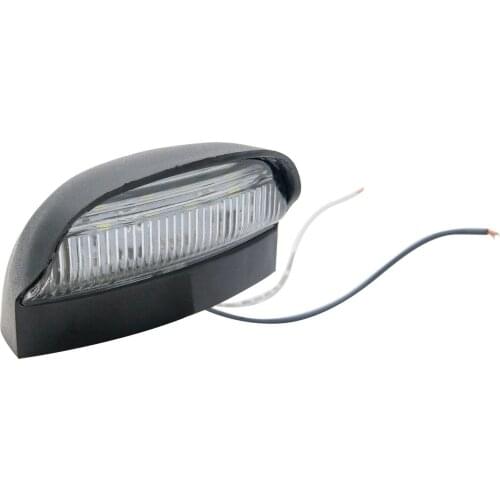 10-30V LED Number License Plate Rear Light Truck LED Rear Tail Lamp for Trailer Truck UTE Boat Lorry Van Caravan 12V 24V 4LED