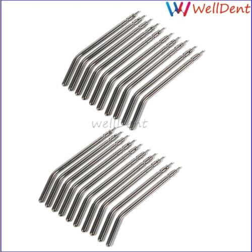 20pcs Dental Triple 3 way Syringe Tips Nozzles Tube Air Water Spray Denshine