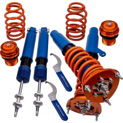 4pcs Shock Absorber Damper & Height Adjustable for VW Golf VII 2012-2020 1.8 2.0