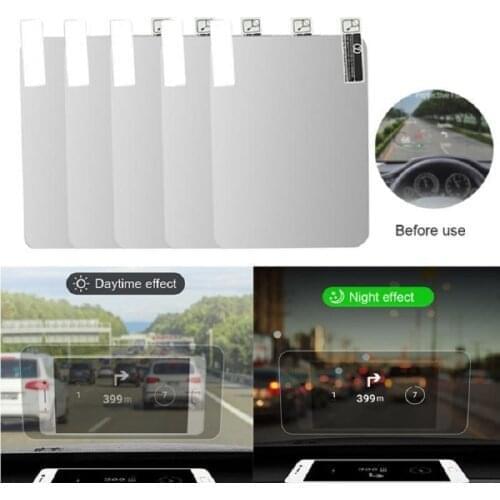 Car HUD Reflective Film Head Up Display System Film OBD Fuel Consumption Overspeed Display Auto Accessories