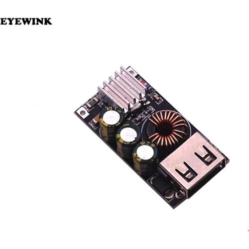 QC2.0 QC3.0 Fast Quick Charger USB Module Board High Efficiency DC-DC Step Down Buck Converter 5V-32V To 3.0V-12V Mobile Phone
