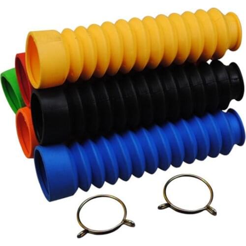 Motorcycle Front Fork Cover Gaiters Gators Boot Shock Protector Dust Guard for Off Road Pit Dirt Bike Motocross Bicycle New