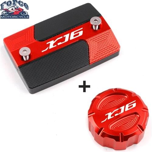 For Yamaha XJ6 XJ6F XJ6N DIVERSION 2009-2014 Motorcycles High Quality CNC Front & Rear Brake Fluid Reservoir Cover Cap
