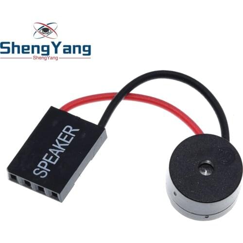 ShengYang 10Pcs Mini Plug Speaker For PC Interanal BIOS Computer Motherboard Mini Onboard Case Buzzer Board Beep Alarm NEW