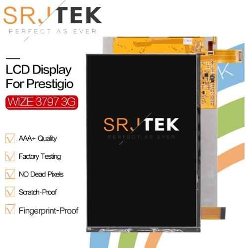 Srjtek New Lcd Display 7" inch For PRESTIGIO MULTIPAD WIZE 3797 3G PMT3797 3G Lcd Screen Tablet Panel Sensor Replacement